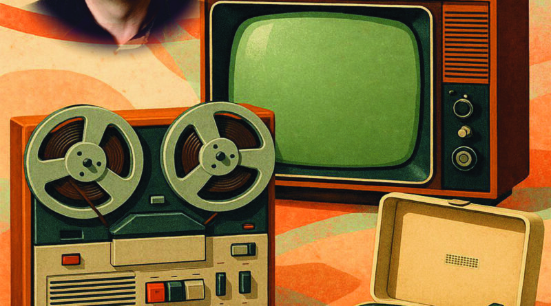 Adam Śmiałek w Muzeum Elektroniki w Chorzowie